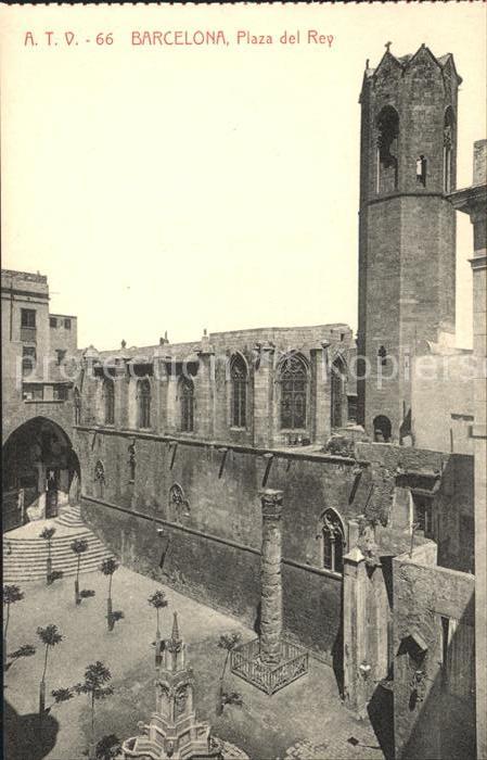 Barcelona Cataluna Plaza del Rey