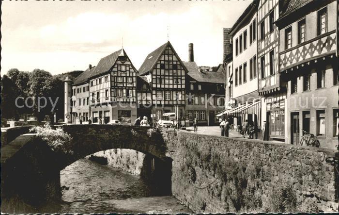 Muenstereifel Bad Teilansicht Bruecke