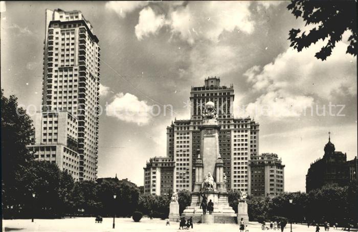 Madrid Spain Plaza de Espana
