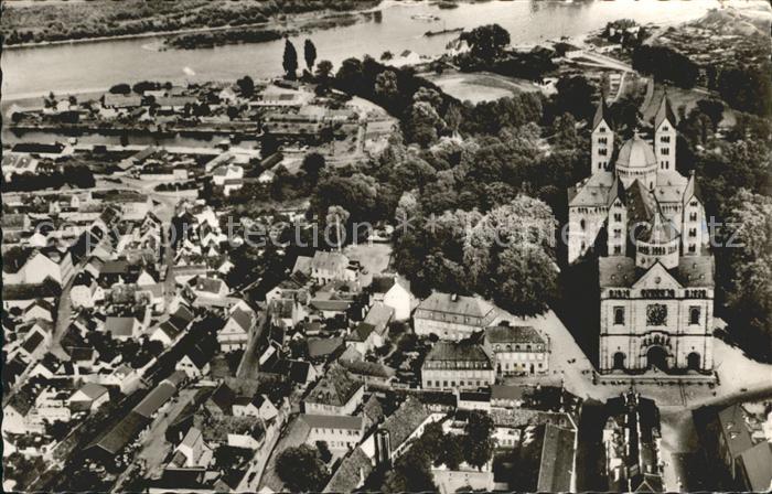 Speyer Rhein Fliegeraufnahme Dom