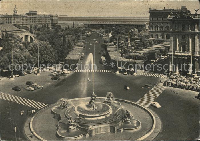 Roma Rom Republik Platz Termini Bahnhof