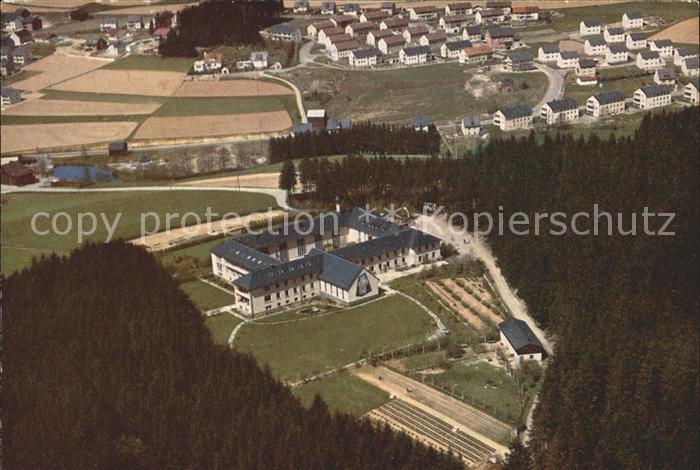 Selbitz Oberfranken Fliegeraufnahme Mutterhaus Christusbruderschaft