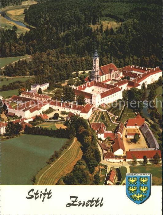 Zwettl Rodl Zisterzienserstift Fliegeraufnahme