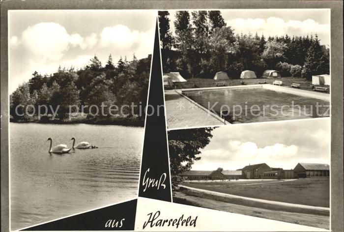 Harsefeld Schwimmbad Schwan Zelt