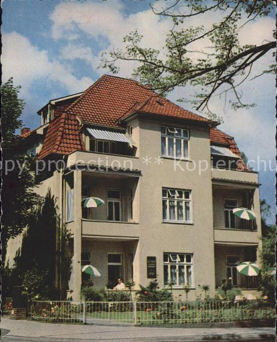 Bad Oeynhausen Haus Tanneck Fremdenheim Schroeder