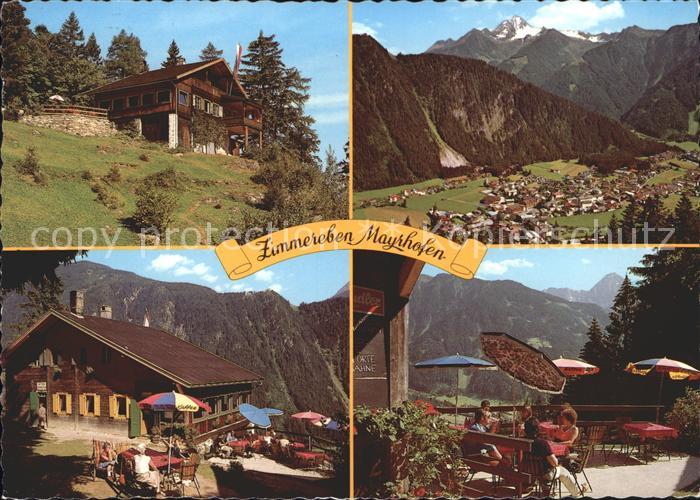 Mayrhofen Zillertal Alpengasthaus Zimmereben Ahornspitze Tristner