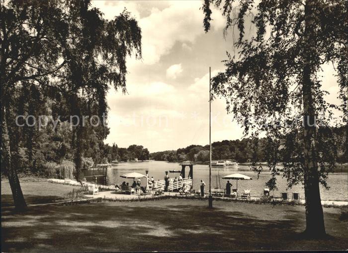Wannsee Erholungsheim Deutschen Postgewerkschaft Haus am Kleinen Wannsee Uferans