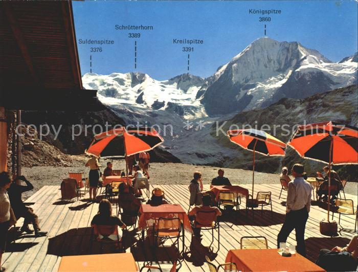 Sulden Solda Kanzel Suldenspitze Schroetterhorn Kreilspitze Koenigspitze