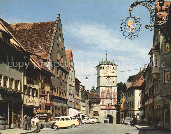 Wangen Allgaeu Herrenstrasse Ravensburger Tor