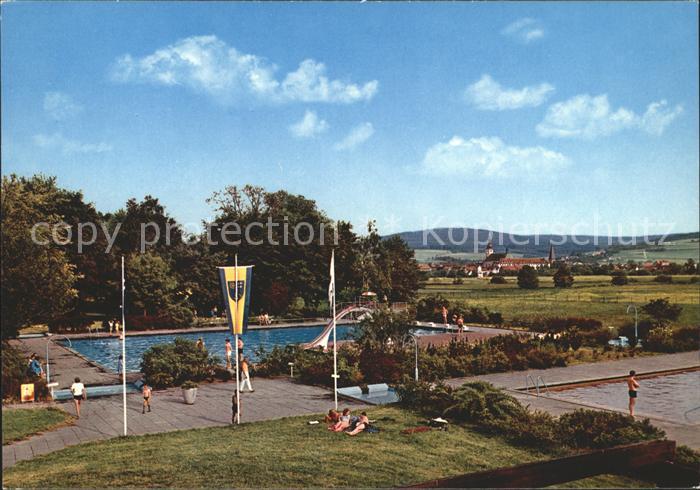 Bad Soden-Salmuenster Sole Freibad Franziskanerkloster