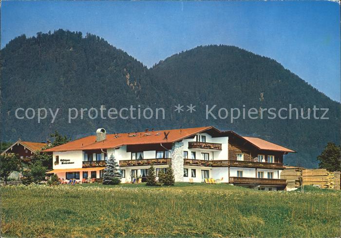 Ruhpolding Bayern Gaestehaus Menkenbauer