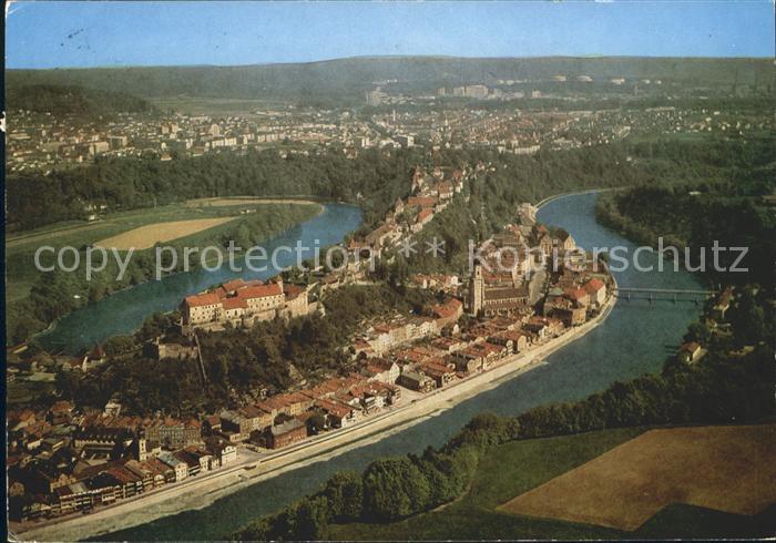Burghausen Salzach Fliegeraufnahme