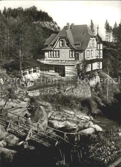 Wernigerode Harz Gaststaette Steinerne Renne