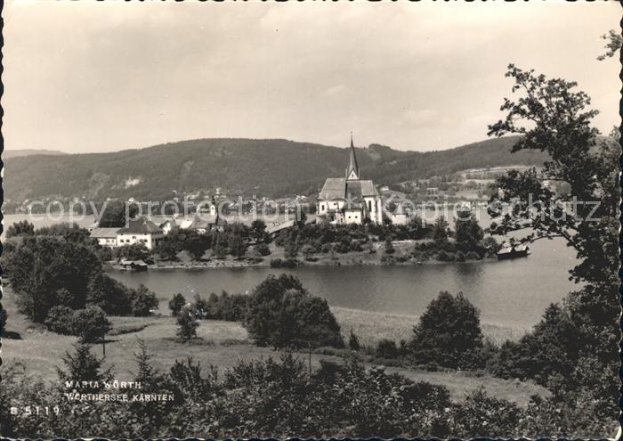 Maria Woerth Woerthersee Teilansicht