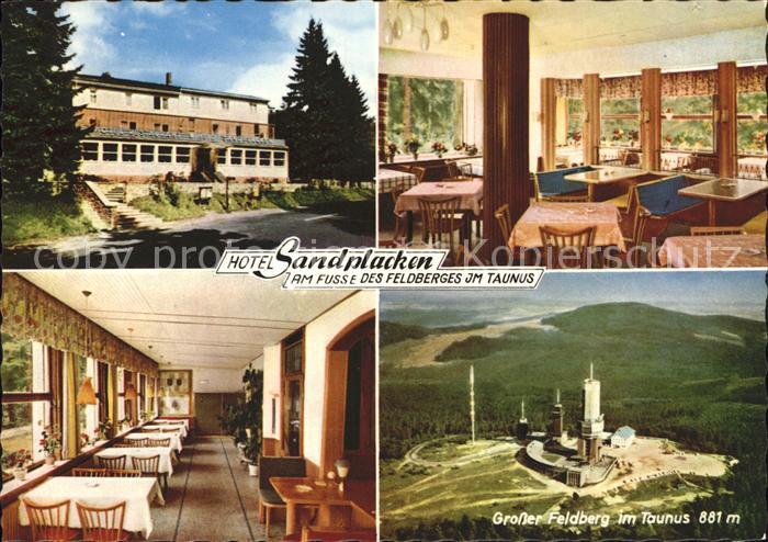 Sandplacken Taunus Hotel Grosser Feldberg Sender Hoehenluftkurort
