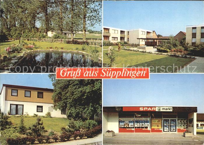 Suepplingen Helmstedt Teich Siedlung Spar Supermarkt