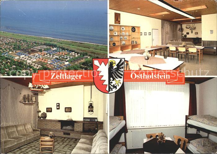 Lensterstrand Zeltlager Ostholstein Kaminzimmer Aufenthaltsraum Wappen