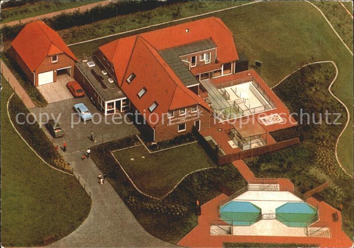 Norddeich Ostfriesland Seehundaufzuchtstation Fliegeraufnahme