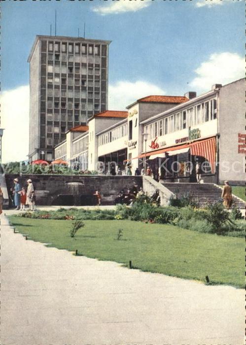 KAssEL  CITY Treppenstrasse mit EAM Hochhaus