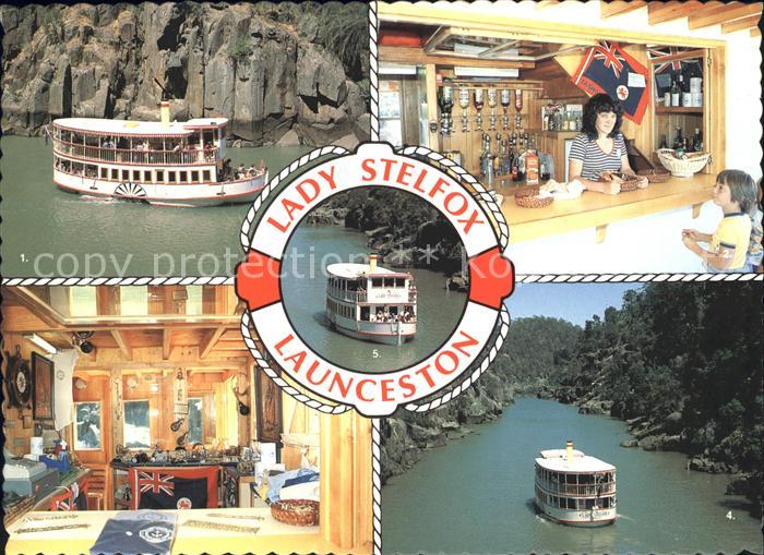 Launceston Australia Lady Stelfox Steamer Cataragt Gorge Bar