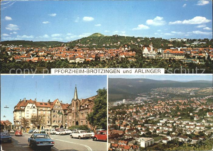 Broetzingen und Arlinger Gesamtansicht Marktplatz