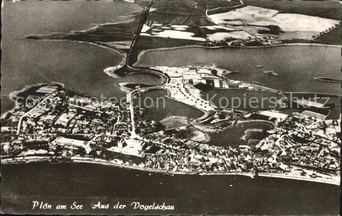 Ploen See aus der Vogelschau