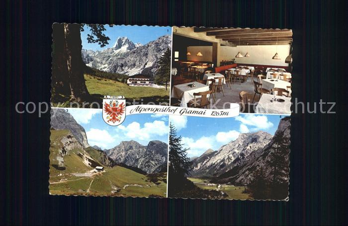 Pertisau Achensee Alpengasthof Gramai Falzthurntal Karwendelgebirge