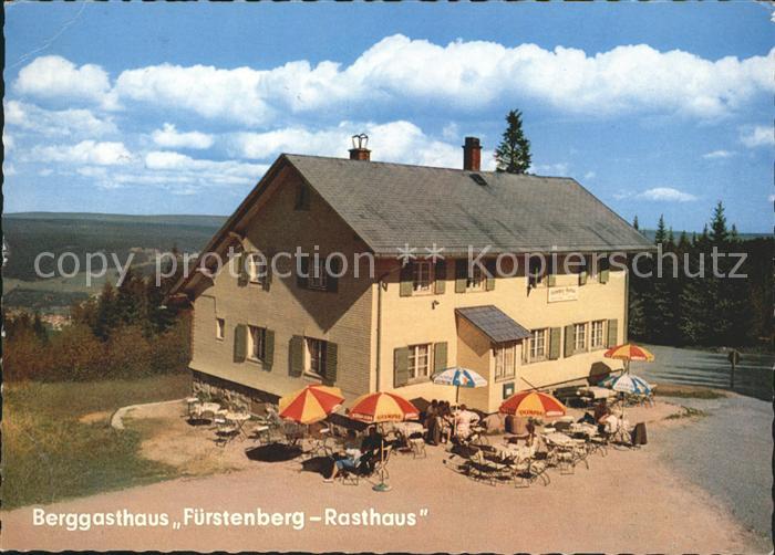 Neustadt Titisee Berggasthaus Fuerstenberg Rasthaus Hochfirst