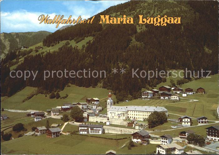 Maria-Luggau Wallfahrtsort im Lesachtal Basilika Kloster 16. Jhdt. Fliegeraufnah