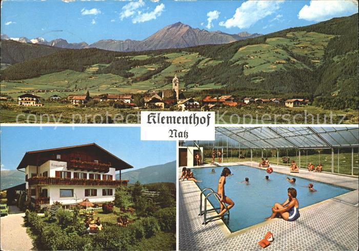Natz Brixen Suedtirol Gesamtansicht Alpenpanorama Gaestehaus Klementhof Hallenba