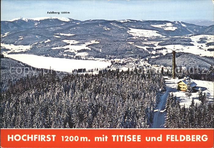 Titisee-Neustadt Fuerstenberg Rasthaus Hochfirst Schwarzwald Feldberg Fliegerauf