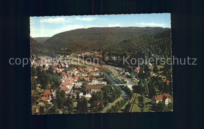Bad Liebenzell Schwarzwald Fliegeraufnahme