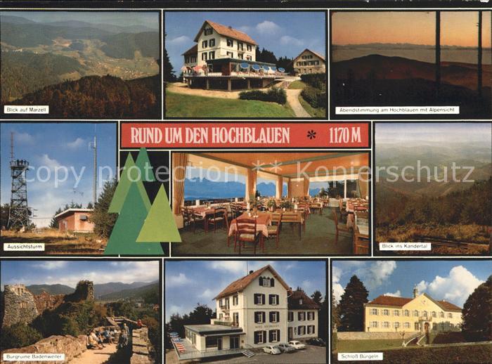 BADENWEILER BW Rund um den Hochblauen Berghotel Schwarzwald