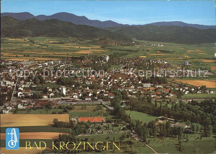 Bad Krozingen Kurstadt Schwarzwald Fliegeraufnahme
