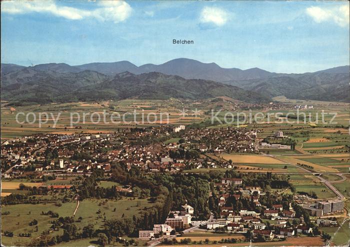 Bad Krozingen Kurstadt Belchen Schwarzwald Fliegeraufnahme