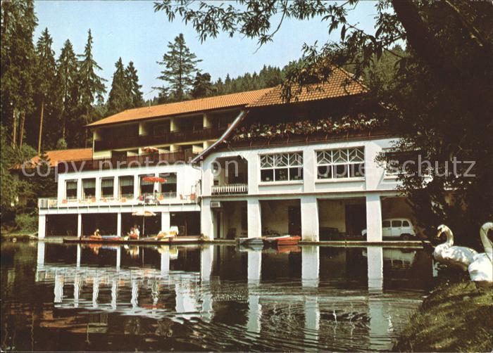 FREUDENSTADT BW Hotel Cafe Langenwaldsee Schwan Schwarzwald