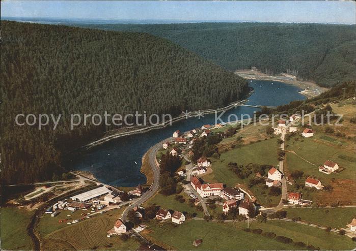 Erzgrube Nagoldtalsperre Fliegeraufnahme