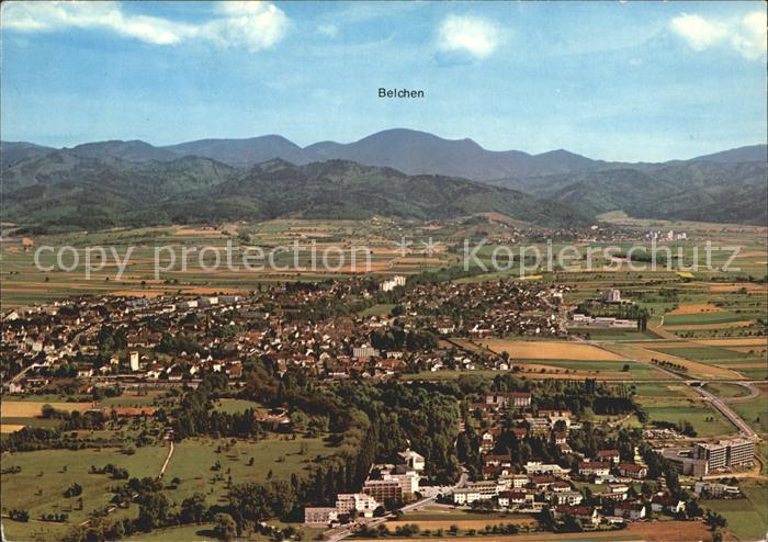 Bad Krozingen Kurstadt Belchen Schwarzwald Fliegeraufnahme