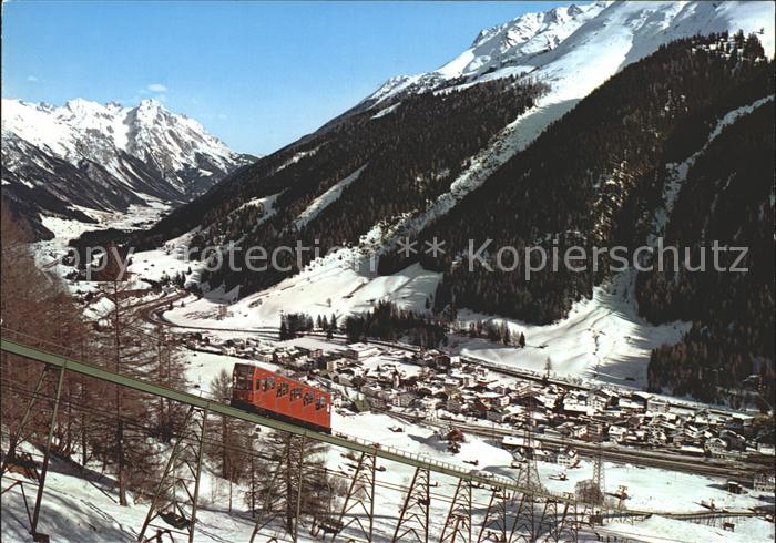 St Anton Arlberg Panorama Wintersportplatz mit Kandaharbahn