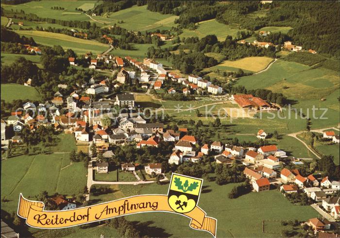 Ampflwang Hausruckwald Reiterhof Fliegeraufnahme