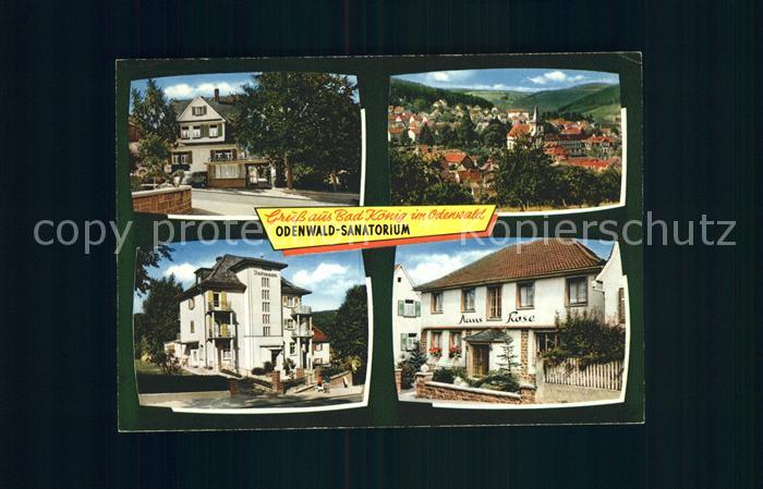 Bad Koenig Odenwald Sanatorium Gesamtansicht