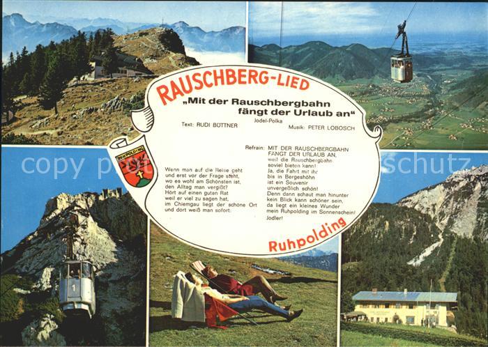 Ruhpolding Bayern Rauschberg Lied Gipfel Bergbahn Alpenpanorama