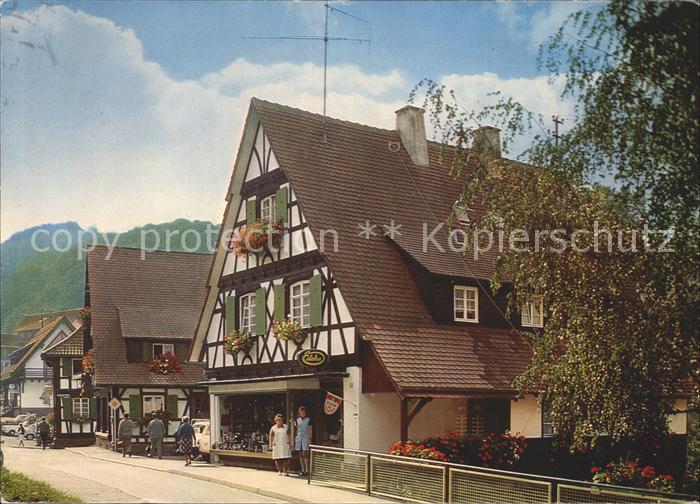 Sasbachwalden Edeka Lebensmittelgeschaeft Weinort Schwarzwald