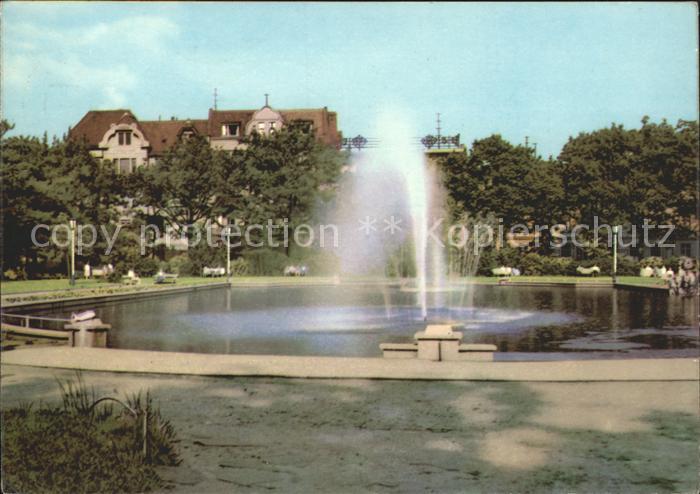 Cottbus Schillerplatz Fontaene
