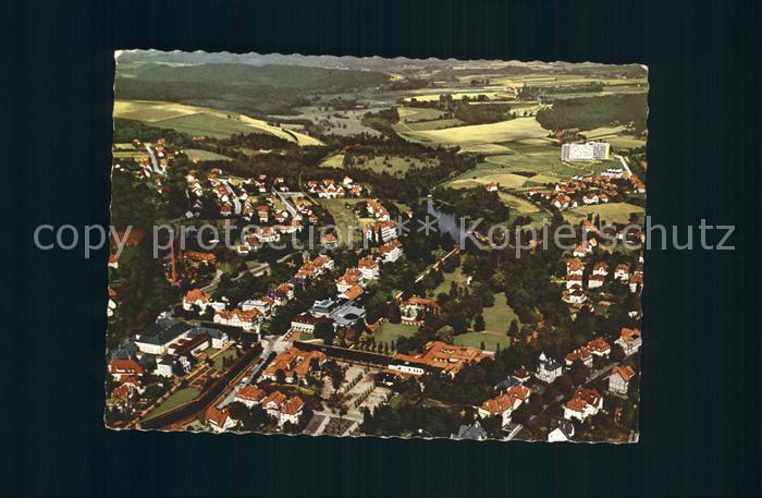 Bad Salzuflen Kuranlagen Fliegeraufnahme