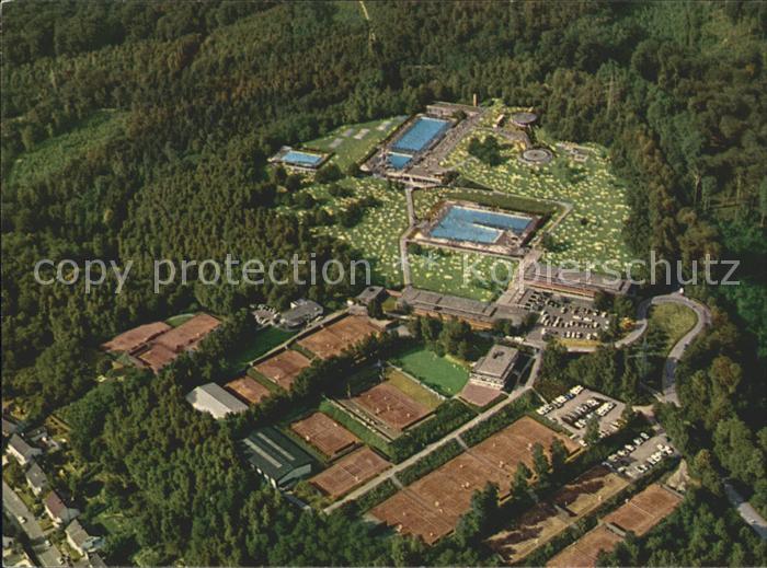 SAARBRueCKEN Saarland Totobad Fliegeraufnahme