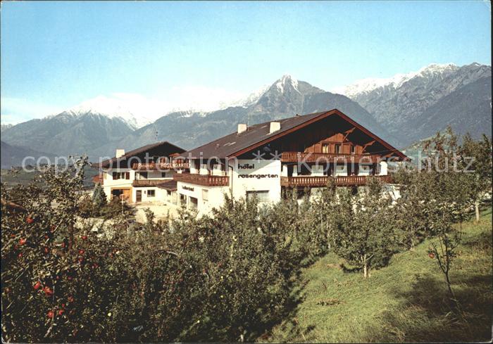 Schenna Meran Hotel Rosengarten Alpenpanorama