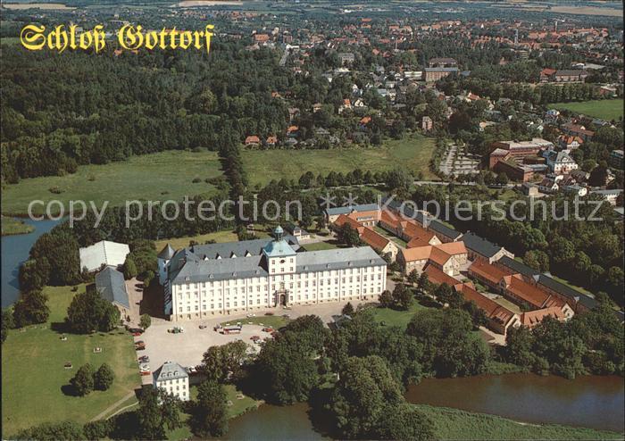 Schleswig Holstein Schloss Gottorf Fliegeraufnahme