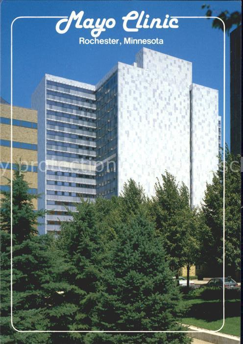 Rochester Minnesota Mayo Clinic Medical Center