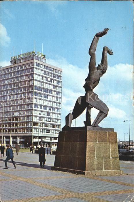 Rotterdam Monument Gebouw de hoofdpoort